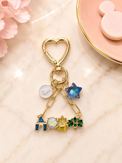 Cinderella Castle bag charm Backpack Charm Disney bag charm