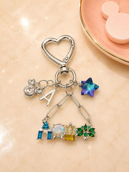 Cinderella Castle bag charm Backpack Charm Disney bag charm