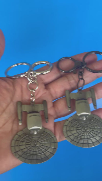 Star Trek USS Enterprise keychain