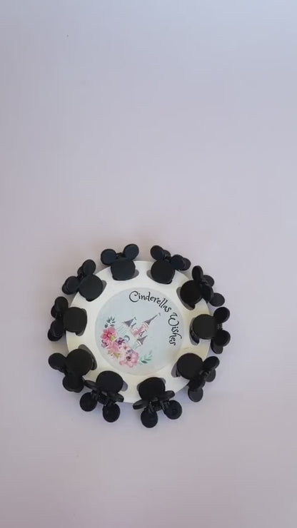 Personalized Mini Tote Bag & Mouse Ears Hair Clips