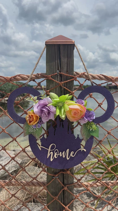 Mickey Floral Wreath