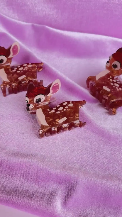 Deer Hair Clip Fall Hair Accessories